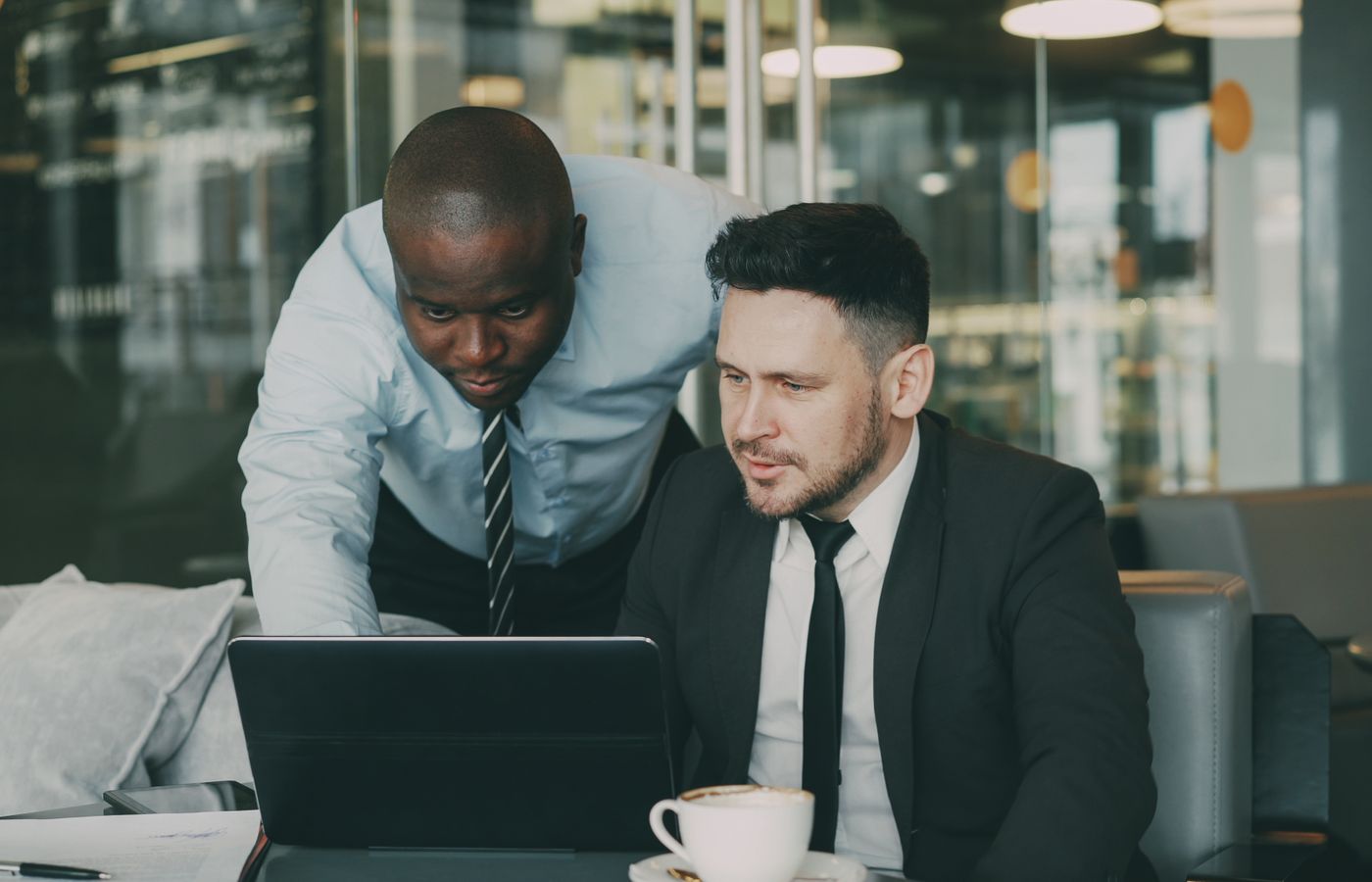 Sales teams at work
